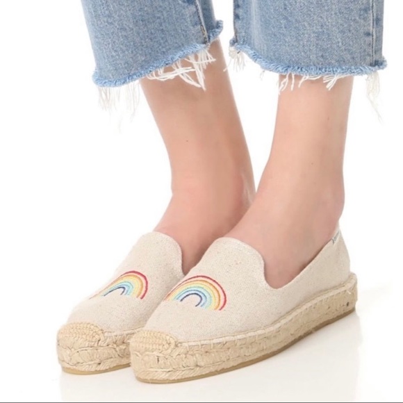 Soludos | Rainbow Embroidered Espadrilles - Picture 6 of 6